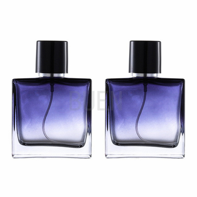 qualité Bouteille de parfum réutilisable facultative multicolore 50ml Climp de luxe 15mm usine